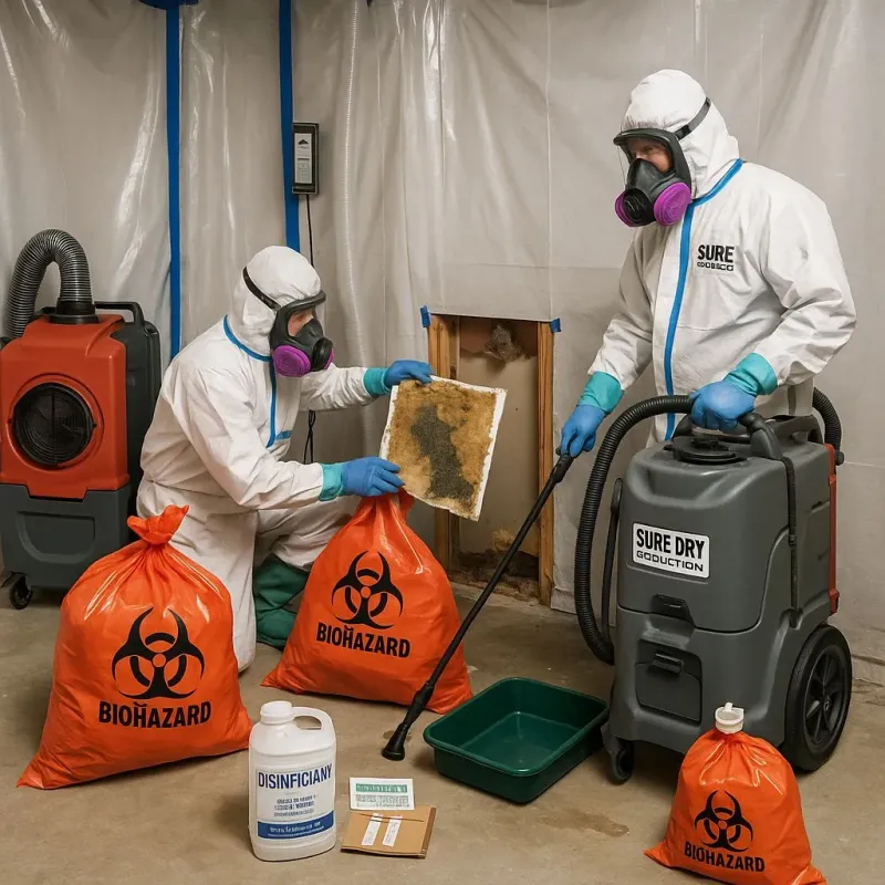 Contaminated Water Handling Protocols process in Kelseyville, CA